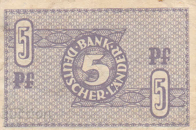 Δημοπρασία tino37- ΓΕΡΜΑΝΙΑ / Δ. ΓΕΡΜΑΝΙΑ - 5 ΠΦΕΝΙΓΚ - 1948 - VF Δημοπρασία tino37- ΓΕΡΜΑΝΙΑ / Δ. ΓΕΡΜΑΝΙΑ - 5 ΠΦΕΝΙΓΚ - 1948 - VF