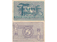 tino37- ΓΕΡΜΑΝΙΑ / Δ. ΓΕΡΜΑΝΙΑ - 5 ΠΦΕΝΙΓΚ - 1948 - VF