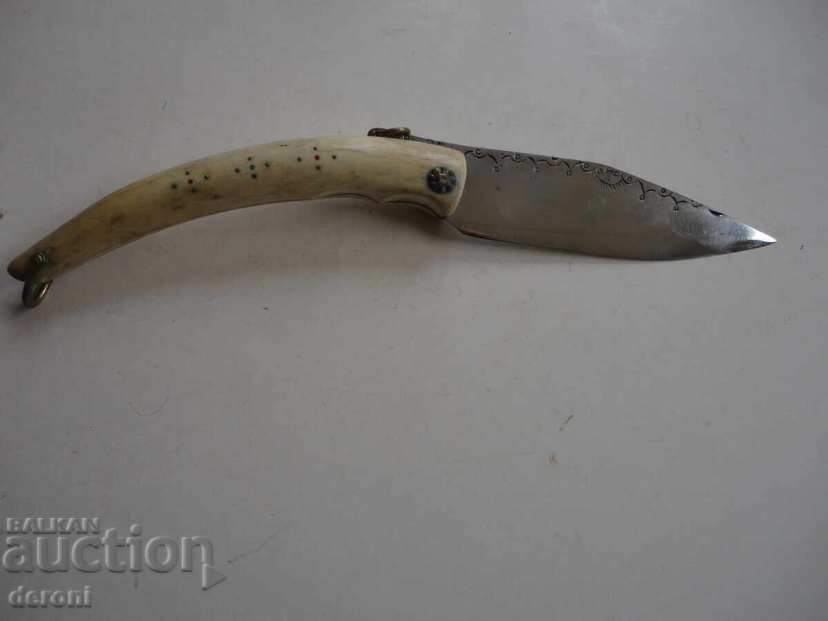 Доставка на Невероятна сойка рог гравюри маркирана наваха 2 Доставка на Невероятна сойка рог гравюри маркирана наваха 2