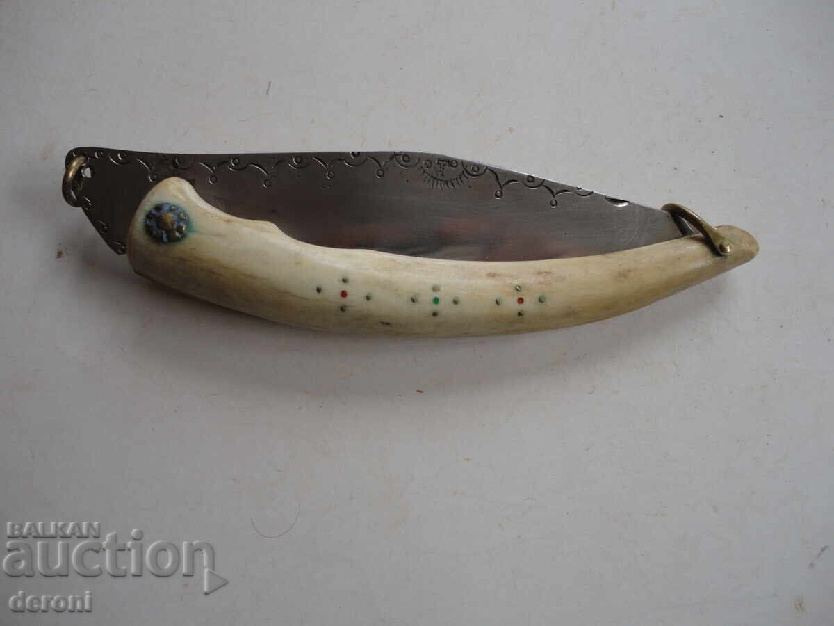 Невероятна сойка рог гравюри маркирана наваха 2 - 7 Невероятна сойка рог гравюри маркирана наваха 2 - 7