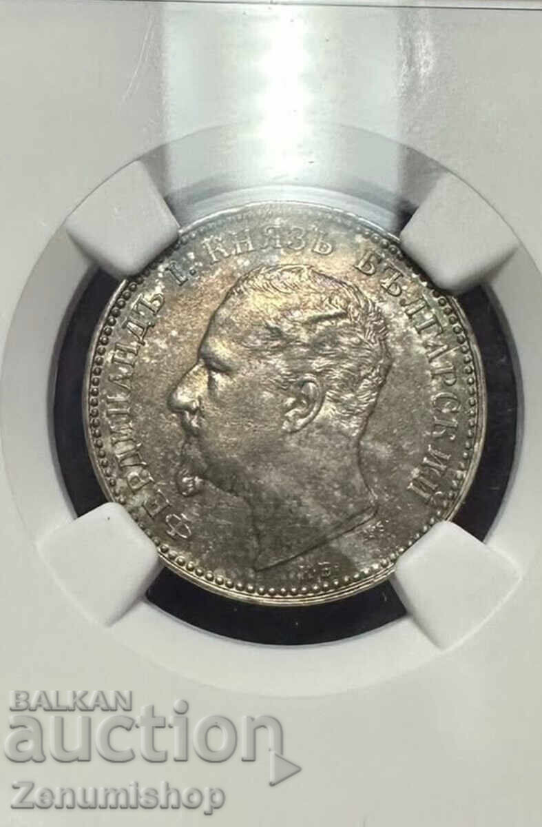 Licitație 1 leu 1891 calitate MS61