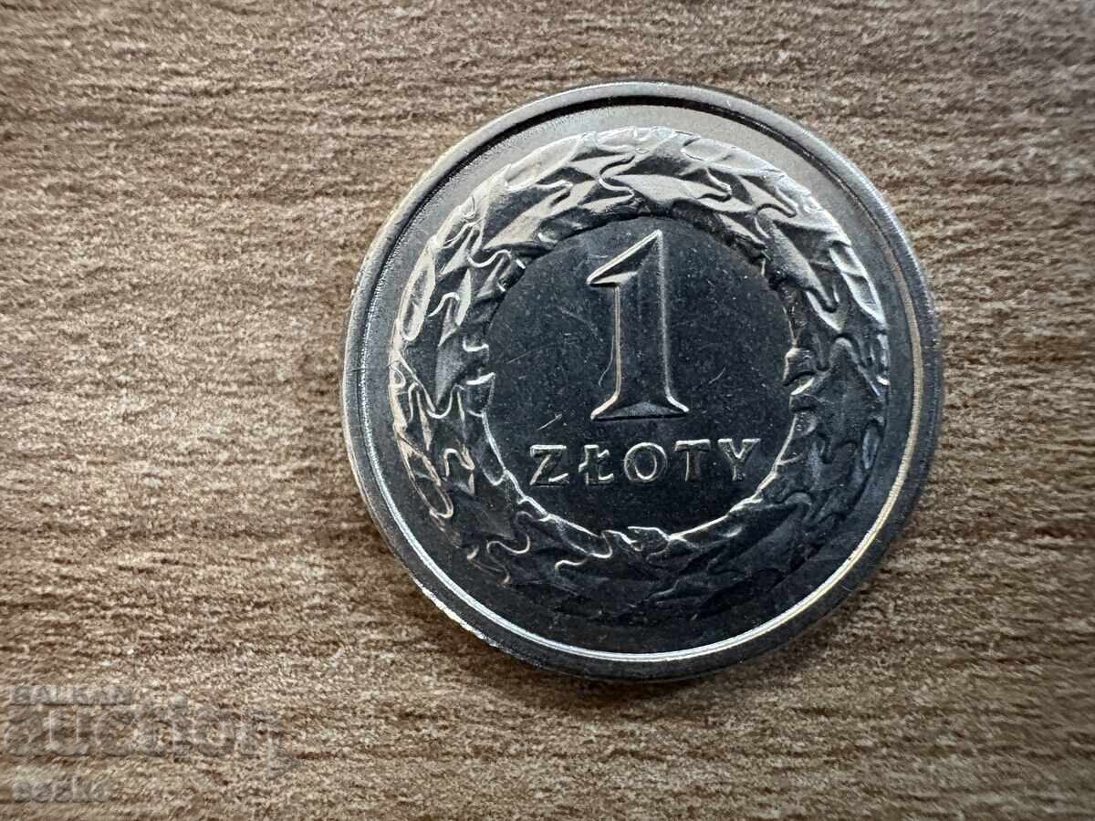 Полша - 1 злота (1991) Полша - 1 злота (1991)