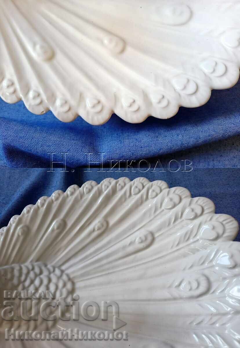 FRUCTIERĂ FIGURĂ PORȚELAN PĂUN B149 - 6 FRUCTIERĂ FIGURĂ PORȚELAN PĂUN B149 - 6