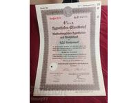 Acțiune Obligațiune Veche Rară