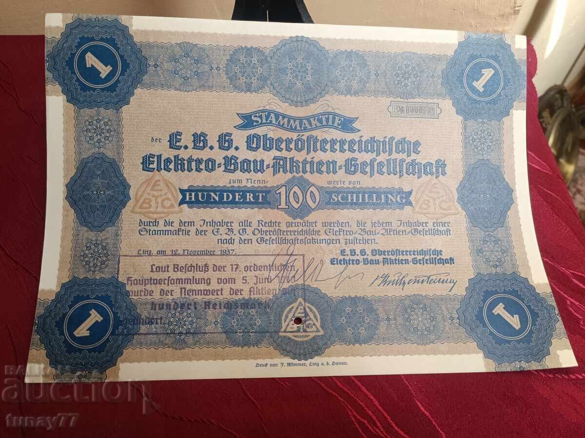 Σπάνιο Παλιό Ομόλογο Μετοχή Σπάνιο Παλιό Ομόλογο Μετοχή