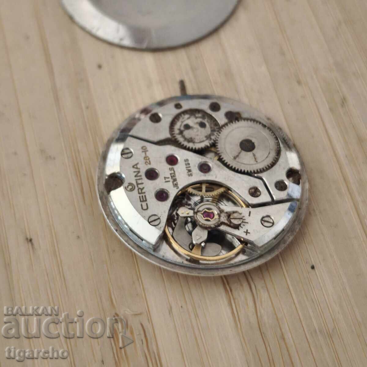 Μηχανισμός ανδρικού ρολογιού CERTINA - 5