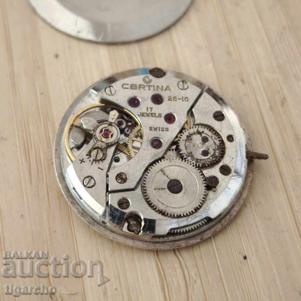 Μηχανισμός ανδρικού ρολογιού CERTINA - 7