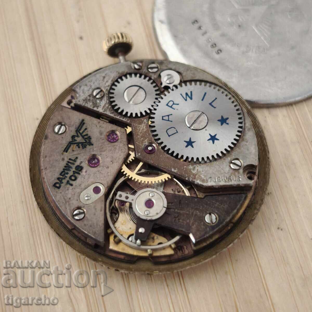 Παράδοση Μηχανισμός ανδρικού ρολογιού Darwil Παράδοση Μηχανισμός ανδρικού ρολογιού Darwil