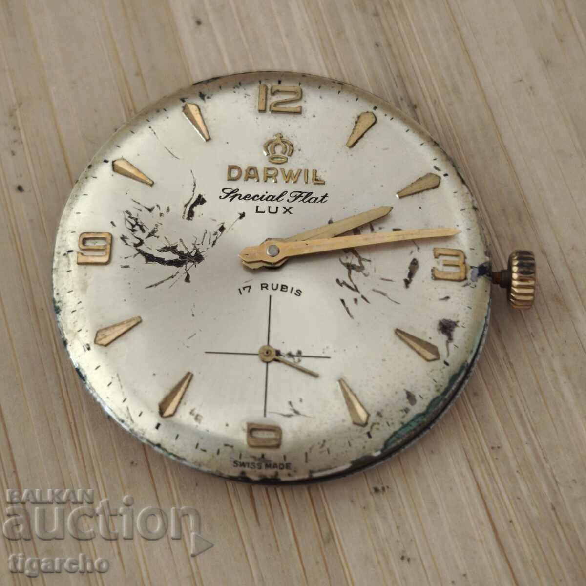 Μηχανισμός ανδρικού ρολογιού Darwil - 7 Μηχανισμός ανδρικού ρολογιού Darwil - 7