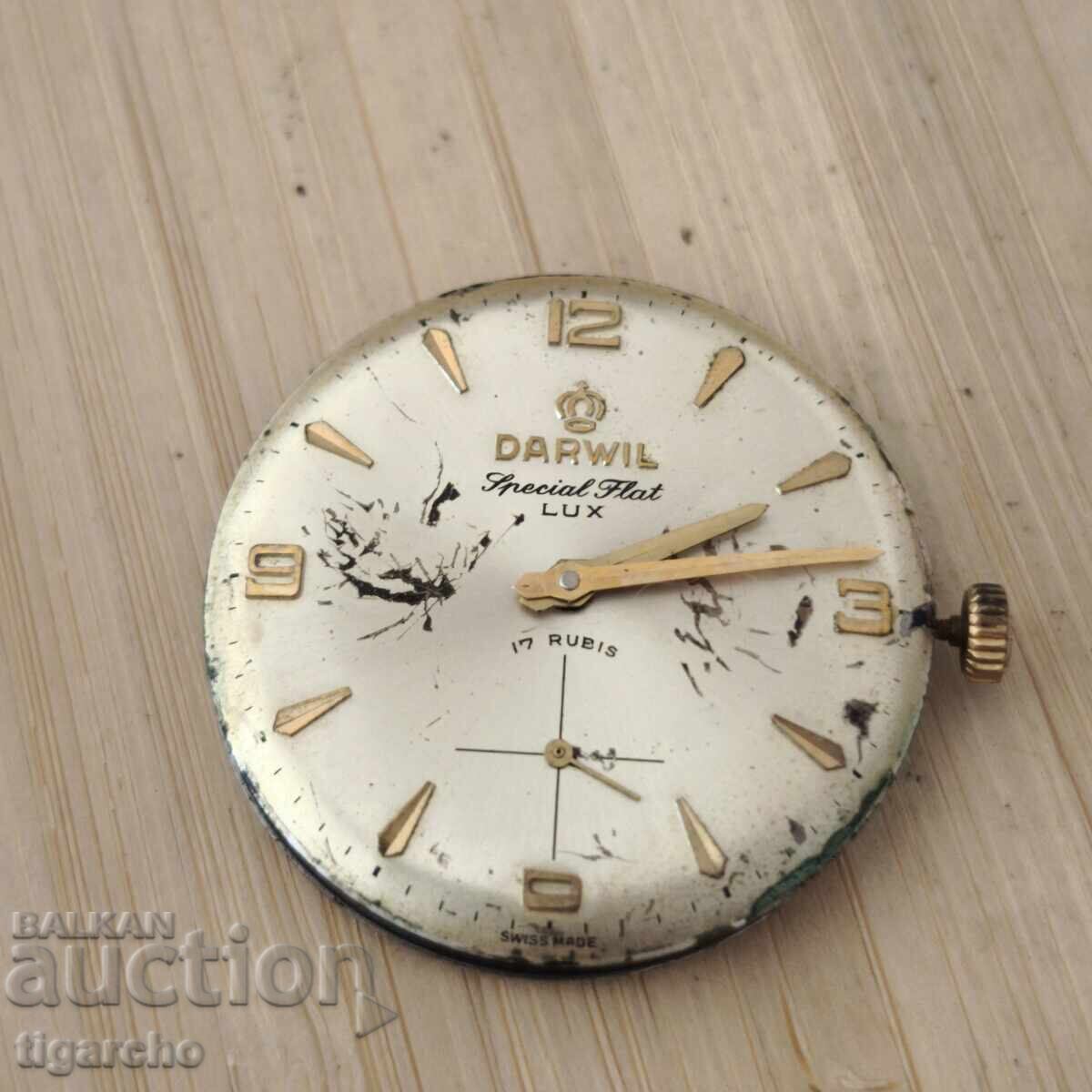 Μηχανισμός ανδρικού ρολογιού Darwil Μηχανισμός ανδρικού ρολογιού Darwil