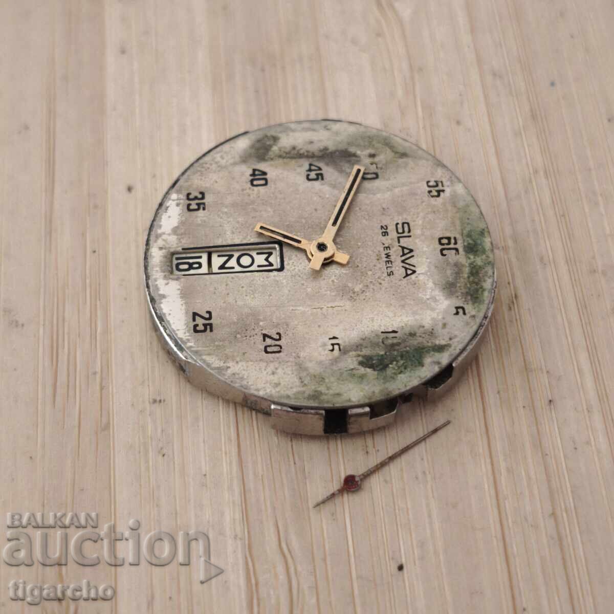 Μηχανισμός ανδρικού ρολογιού Slava - 6