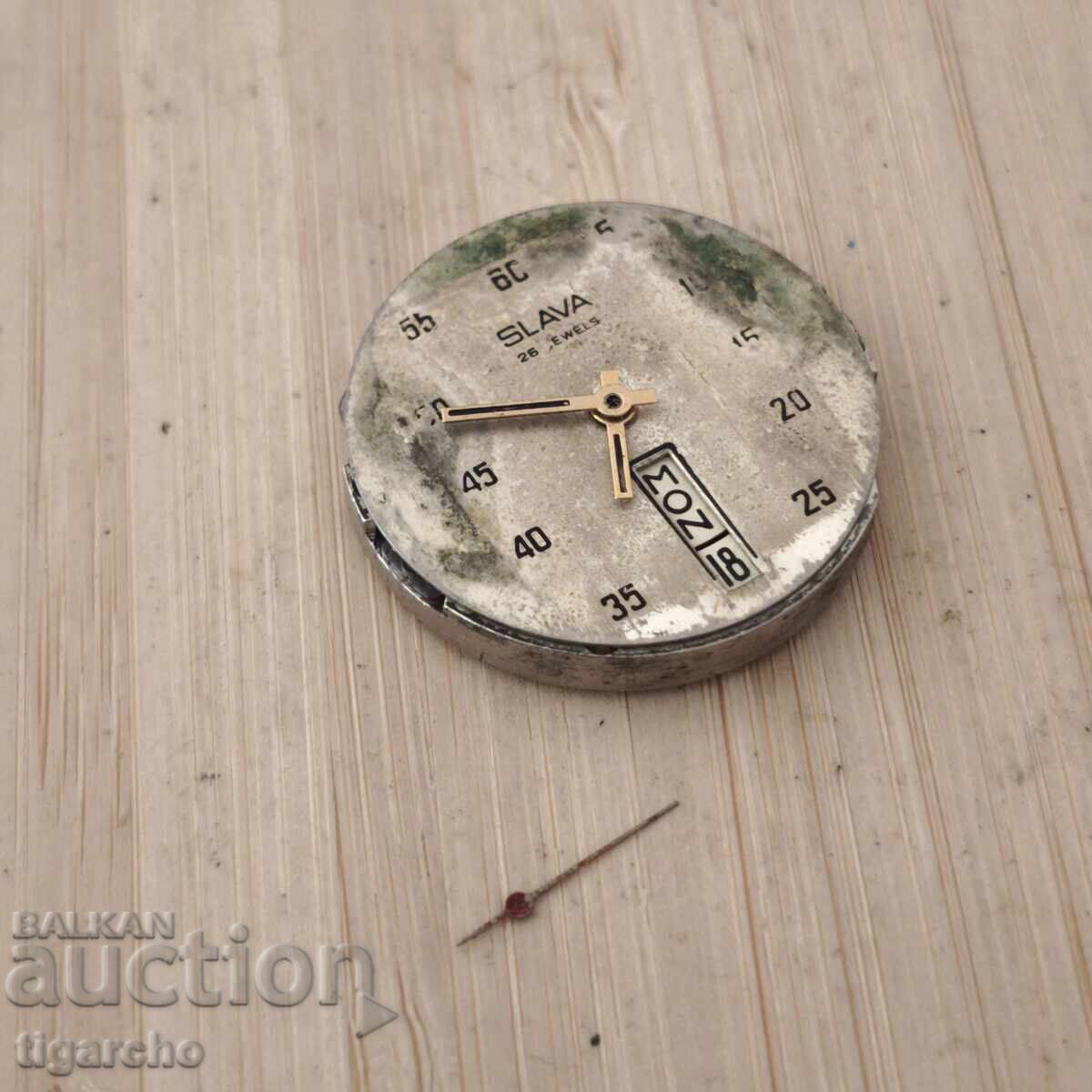 Μηχανισμός ανδρικού ρολογιού Slava - 7