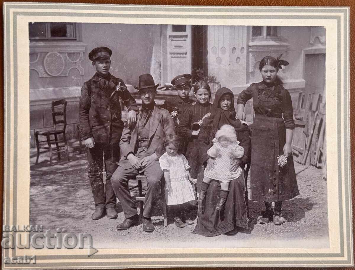 Фамилна Фотография Голямо семейство Фамилна Фотография Голямо семейство