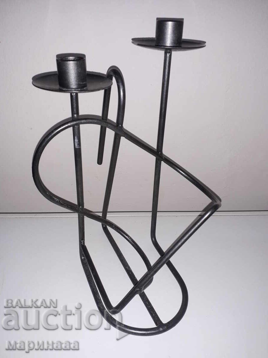 BOTTLE HOLDER + CANDLESTICK