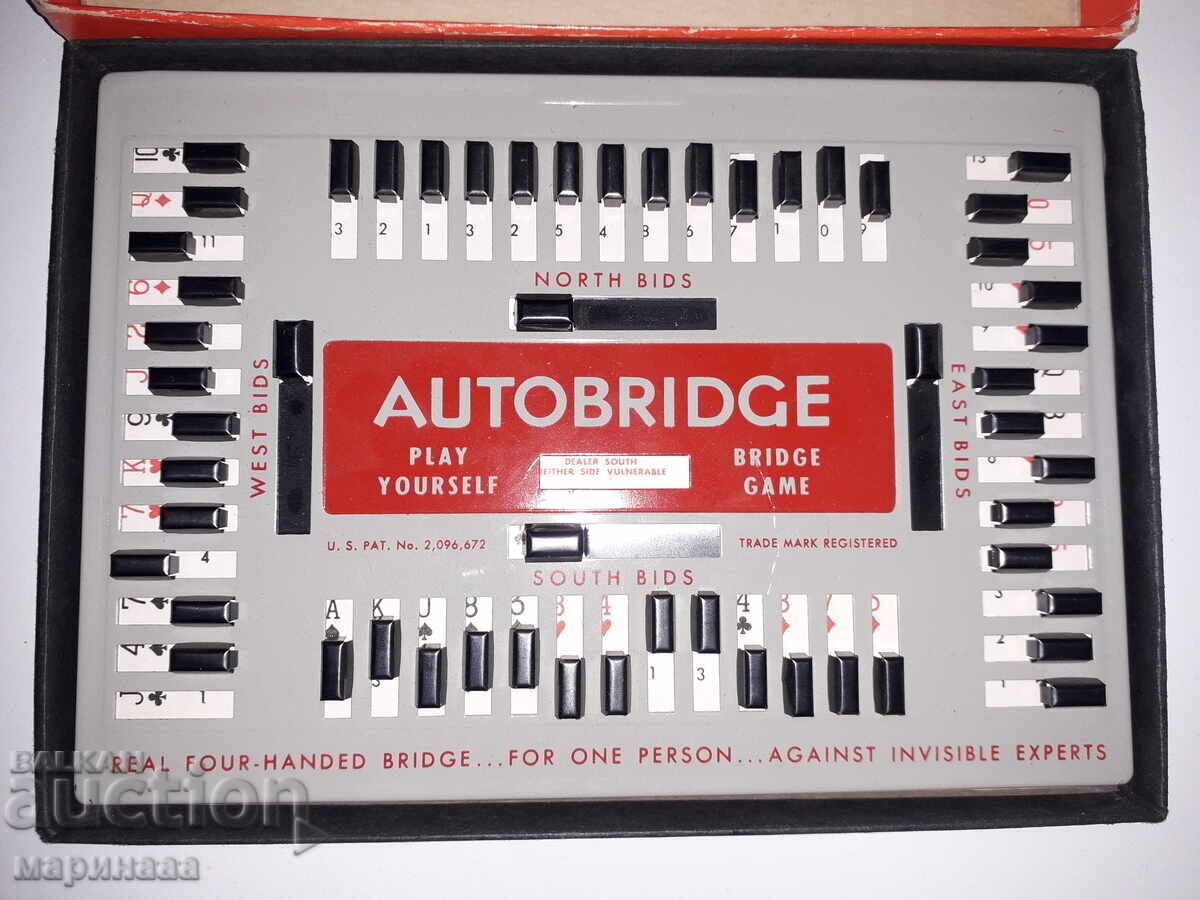 Auction Bridge Game USA 50s Auction Bridge Game USA 50s
