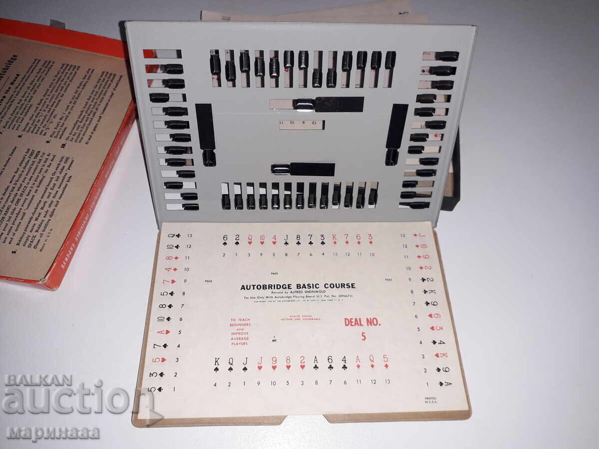 Bridge Game USA 50s - 5 Bridge Game USA 50s - 5