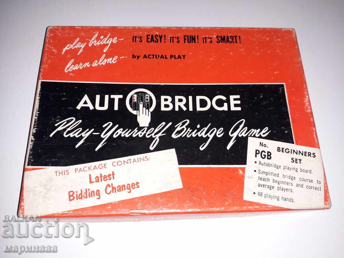 Bridge Game USA 50s - 7 Bridge Game USA 50s - 7