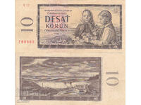 tino37 - CEHOSLOVACIA - 10 COROANE - 1960 - VF