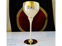 Pahar de vin din bronz 300 ml, 21 cm