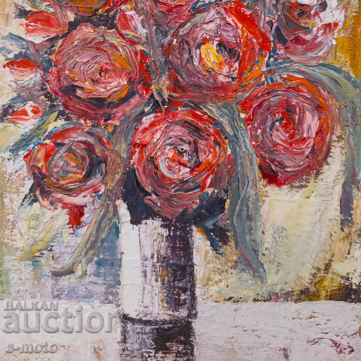 Delivery of Oil painting still life Delivery of Oil painting still life