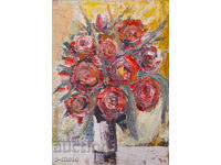 Oil painting still life