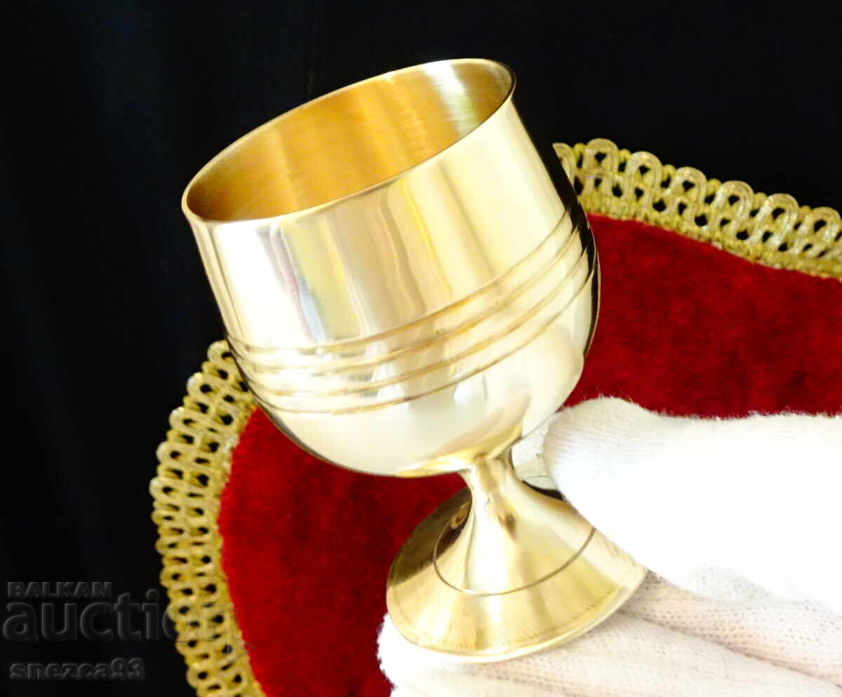 Παράδοση Χάλκινο φλιτζάνι για ρακί 80 ml, ανάγλυφο Παράδοση Χάλκινο φλιτζάνι για ρακί 80 ml, ανάγλυφο