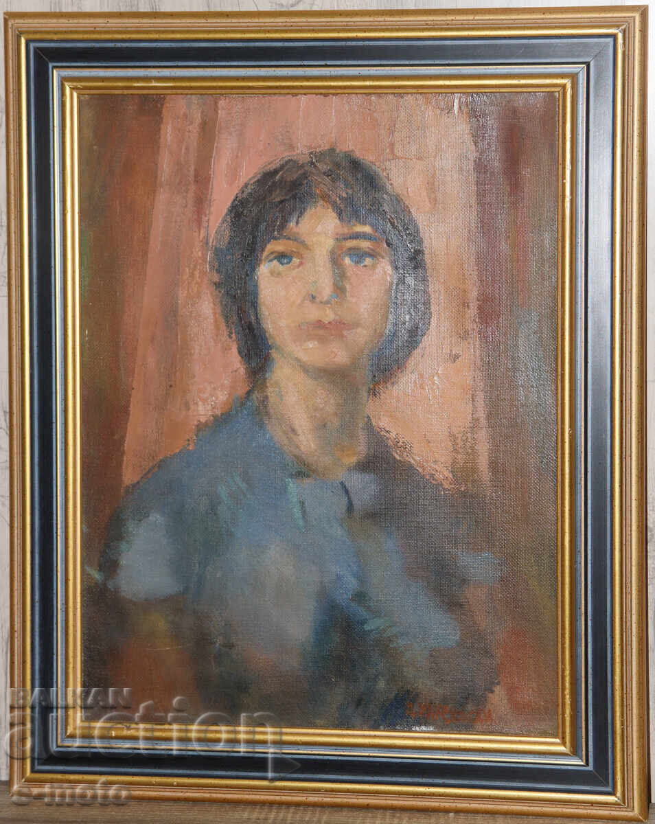 Dimităr Makedonski tablou ulei portret cu preț € 450.00 | 880.13 BGN Dimităr Makedonski tablou ulei portret cu preț € 450.00 | 880.13 BGN