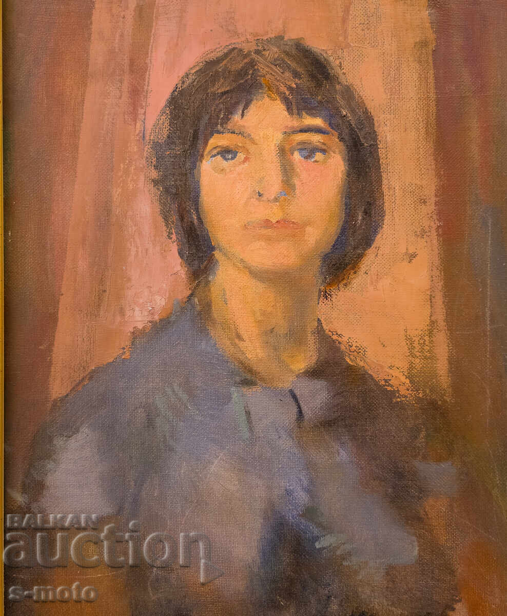 Licitație Dimităr Makedonski tablou ulei portret