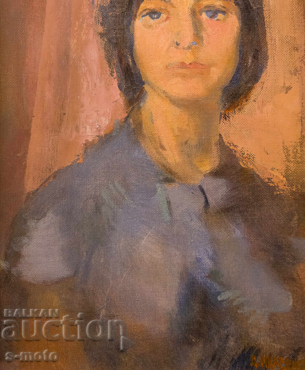 Dimităr Makedonski tablou ulei portret - 6