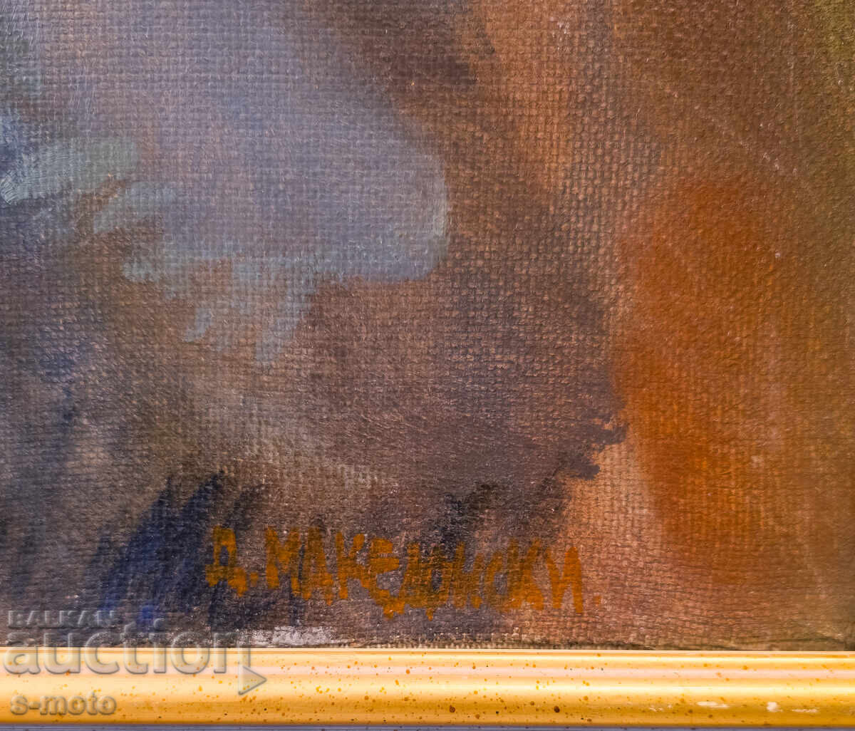 Dimităr Makedonski tablou ulei portret - 7