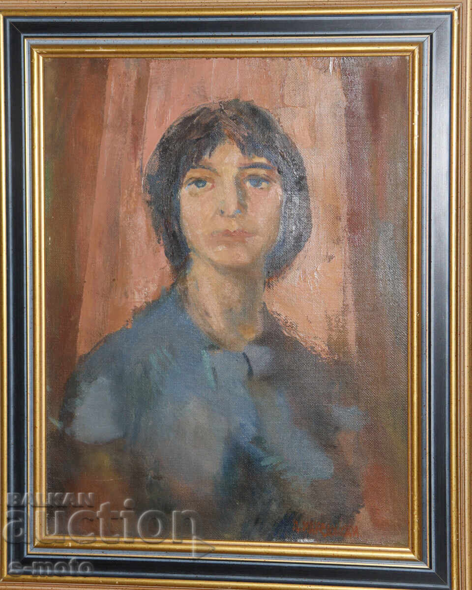 Dimităr Makedonski tablou ulei portret Dimităr Makedonski tablou ulei portret