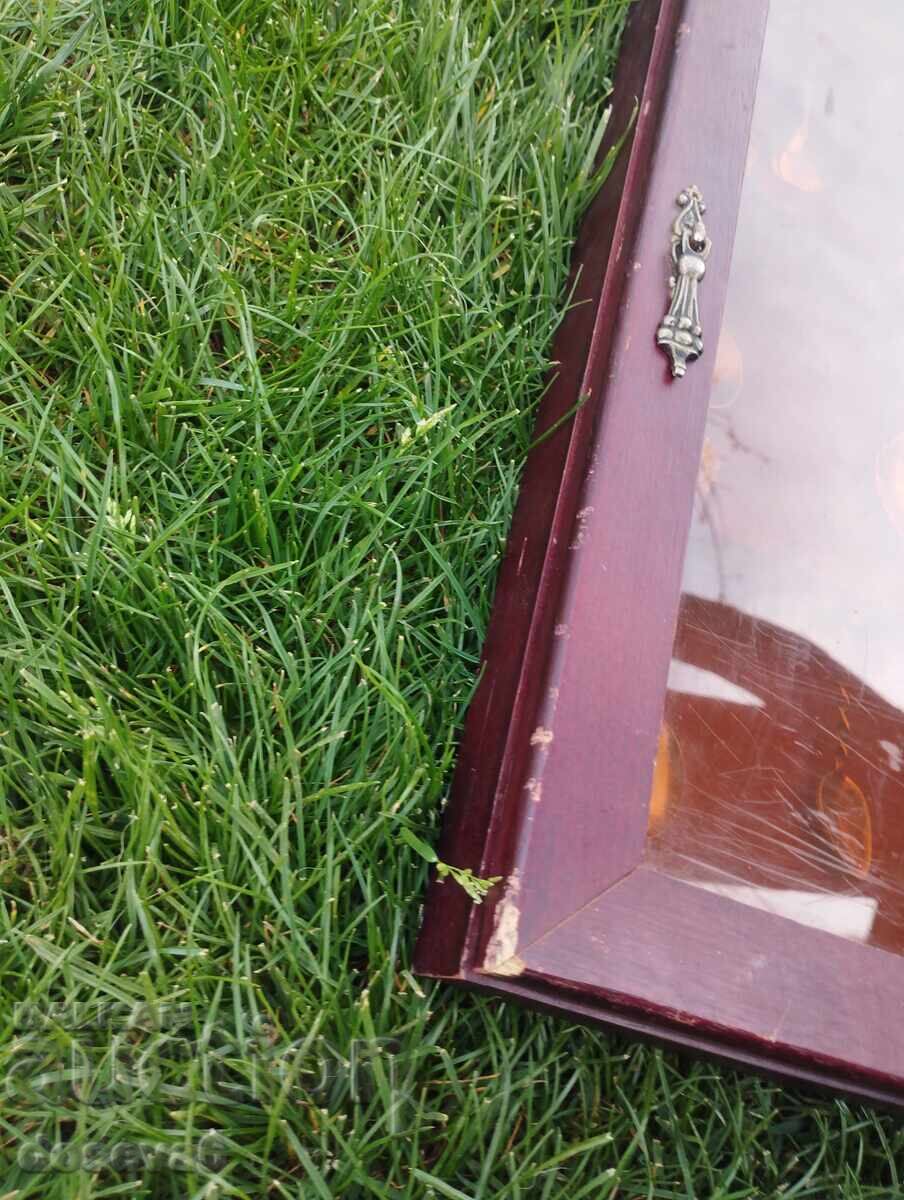 Wooden stand for a collection of spoons / FOR SALE WITHOUT THE SPOONS with price 30.00 BGN | € 15.34