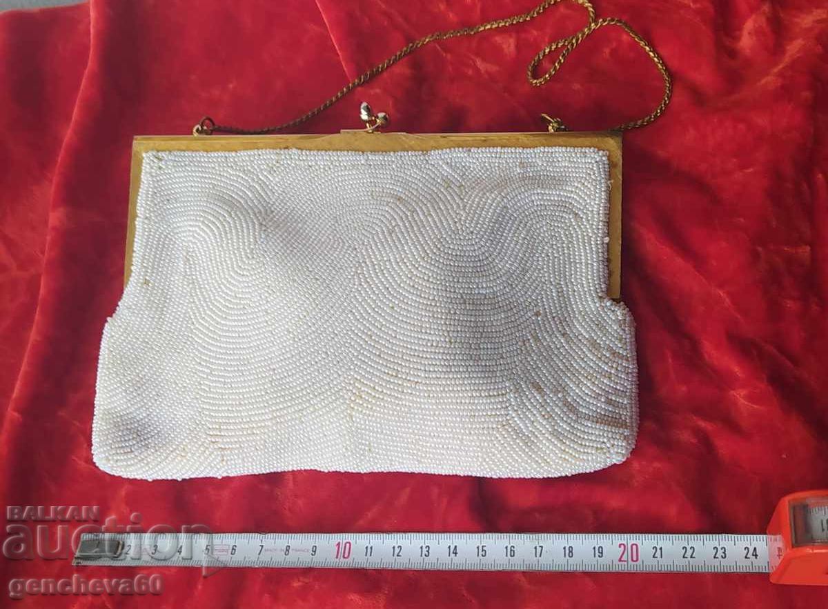 Vintage beaded evening bag - 5