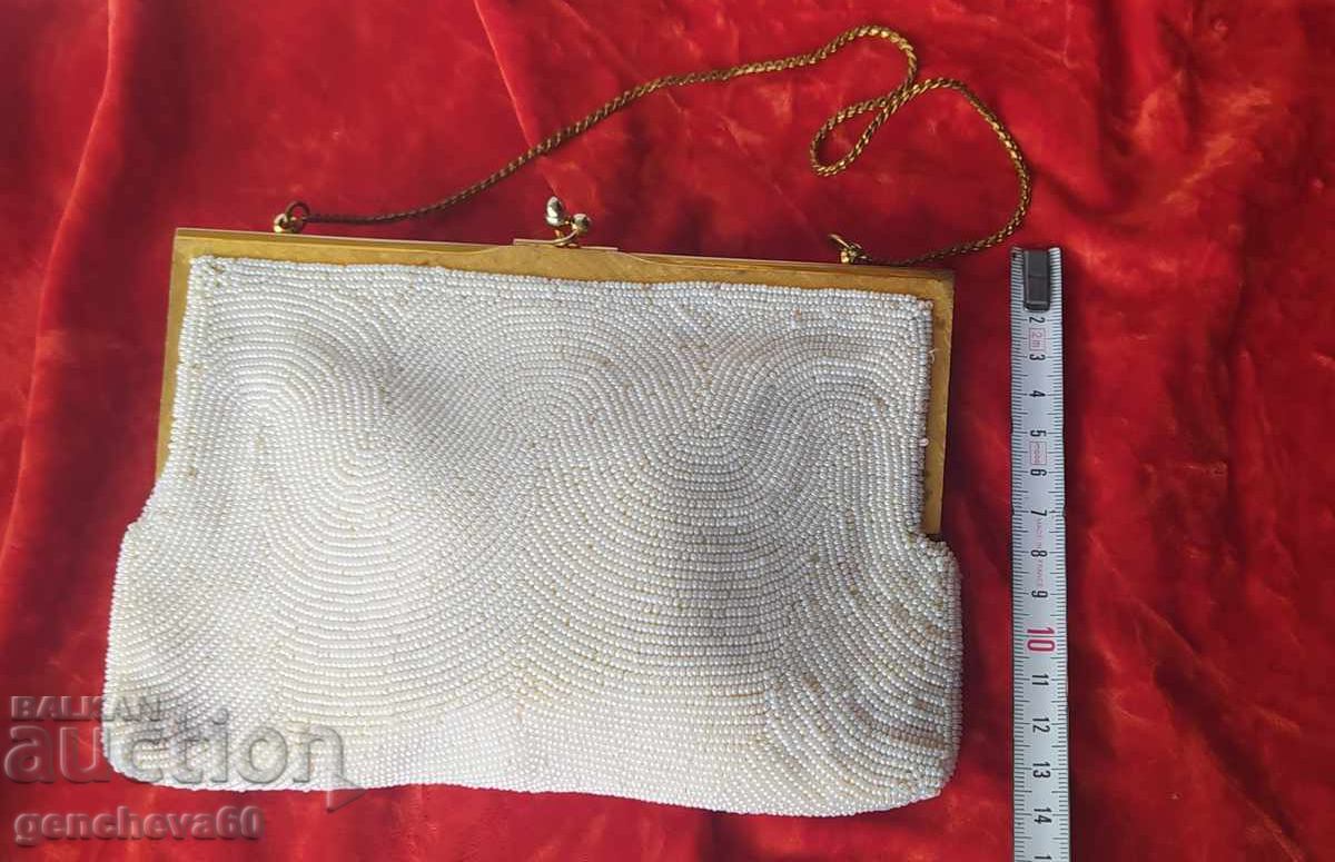 Vintage beaded evening bag - 6