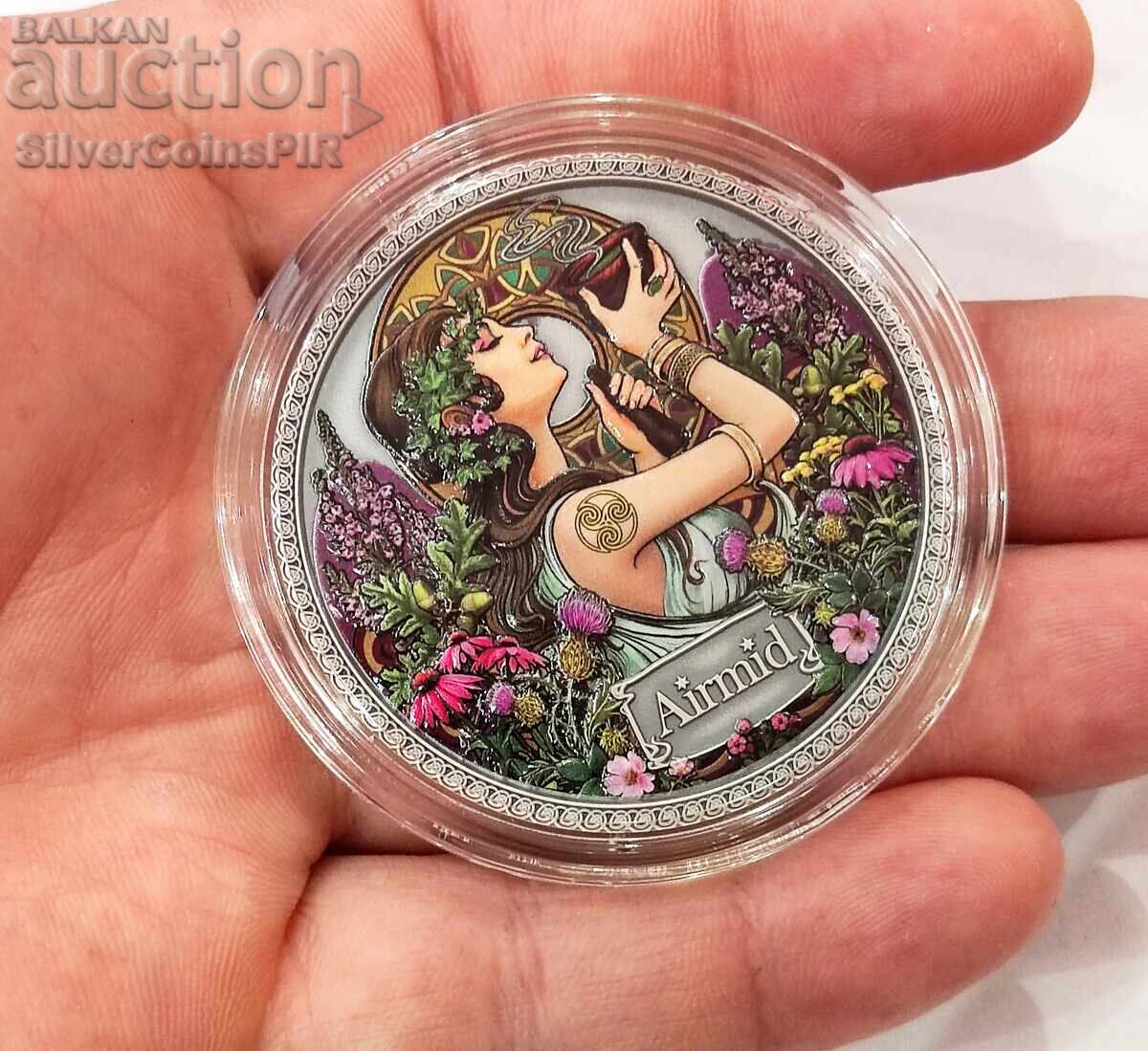 Auction Silver 5 Cedis Armida 2022 Goddess of Health Ghana Auction Silver 5 Cedis Armida 2022 Goddess of Health Ghana