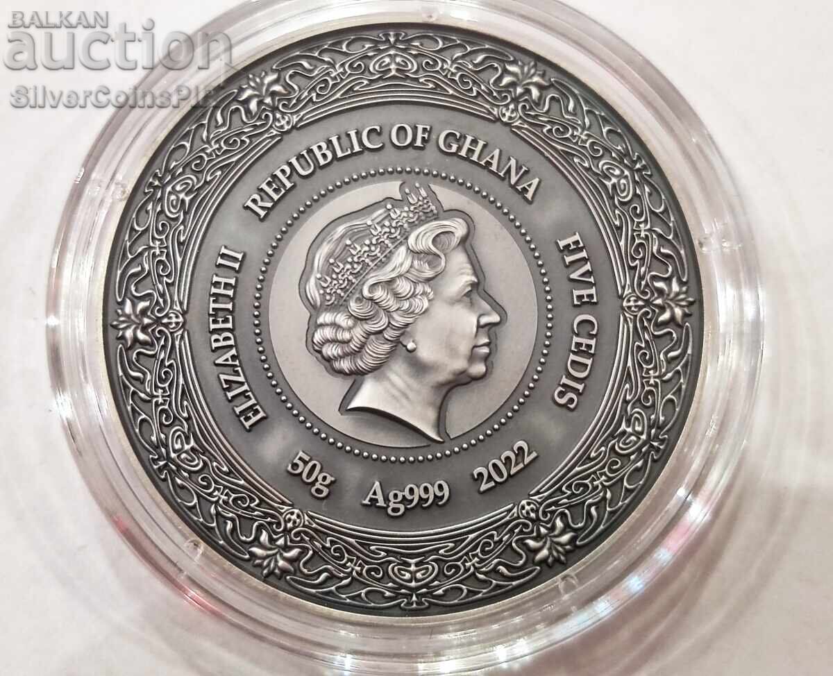 Delivery of Silver 5 Cedis Armida 2022 Goddess of Health Ghana Delivery of Silver 5 Cedis Armida 2022 Goddess of Health Ghana