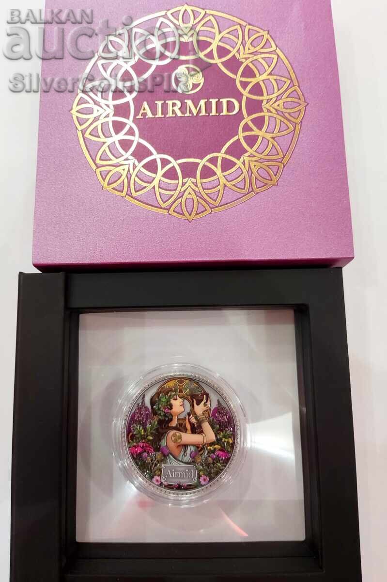 Silver 5 Cedis Armida 2022 Goddess of Health Ghana - 5 Silver 5 Cedis Armida 2022 Goddess of Health Ghana - 5