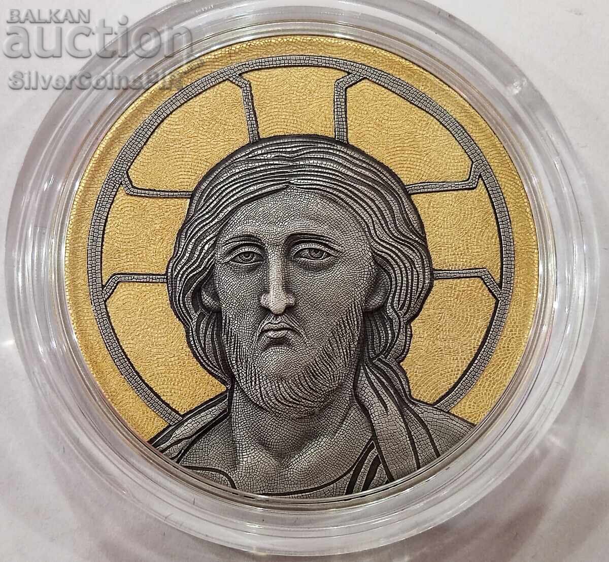 Silver 5$ Christ Pantocrator 2022 Niue Islands with price 470.00 BGN | € 240.31 Silver 5$ Christ Pantocrator 2022 Niue Islands with price 470.00 BGN | € 240.31