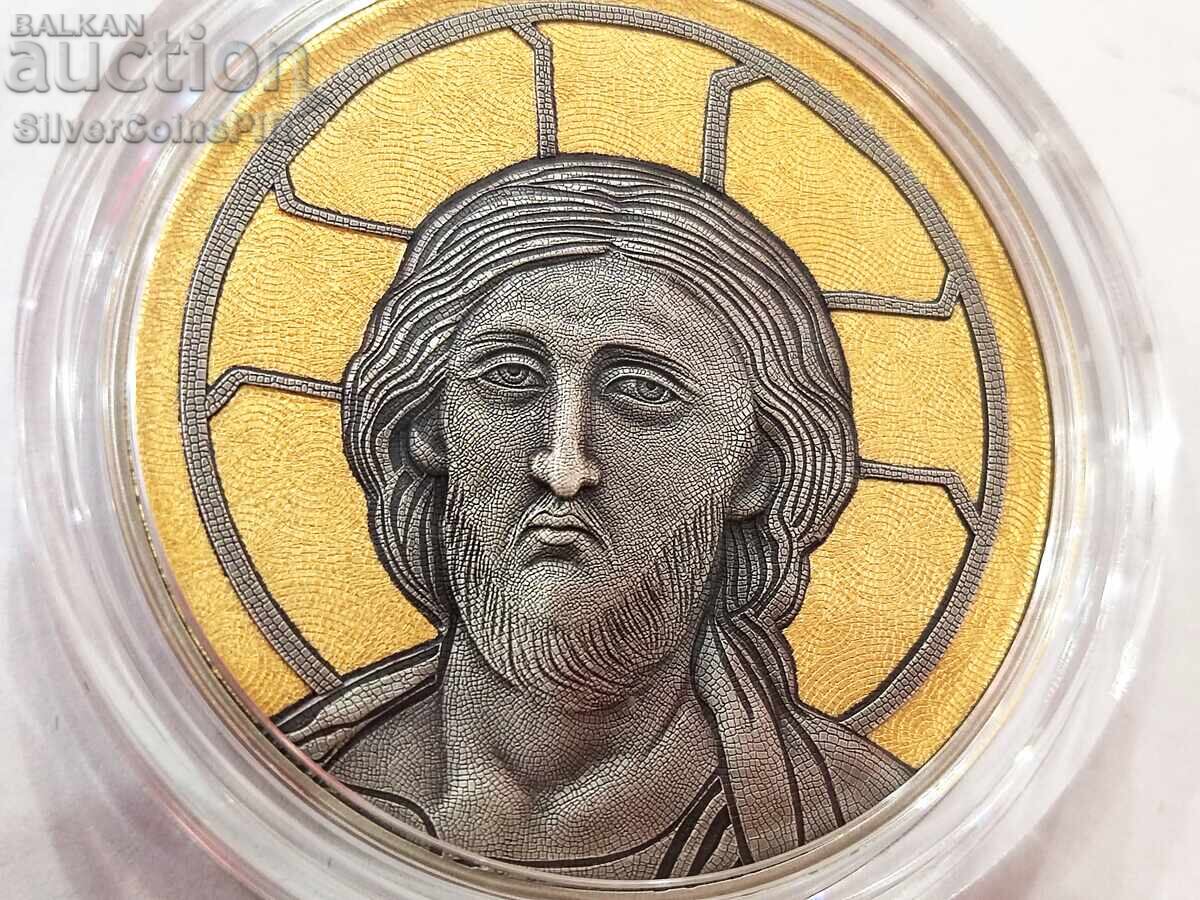 Silver 5$ Christ Pantocrator 2022 Niue Islands Silver 5$ Christ Pantocrator 2022 Niue Islands