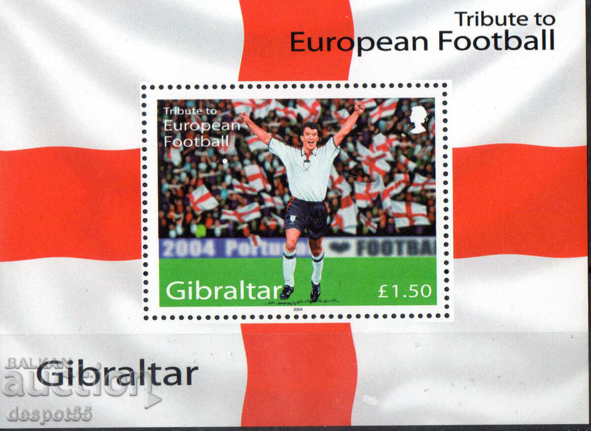 2004 Gibraltar. European Football Championship - Portugal. Block