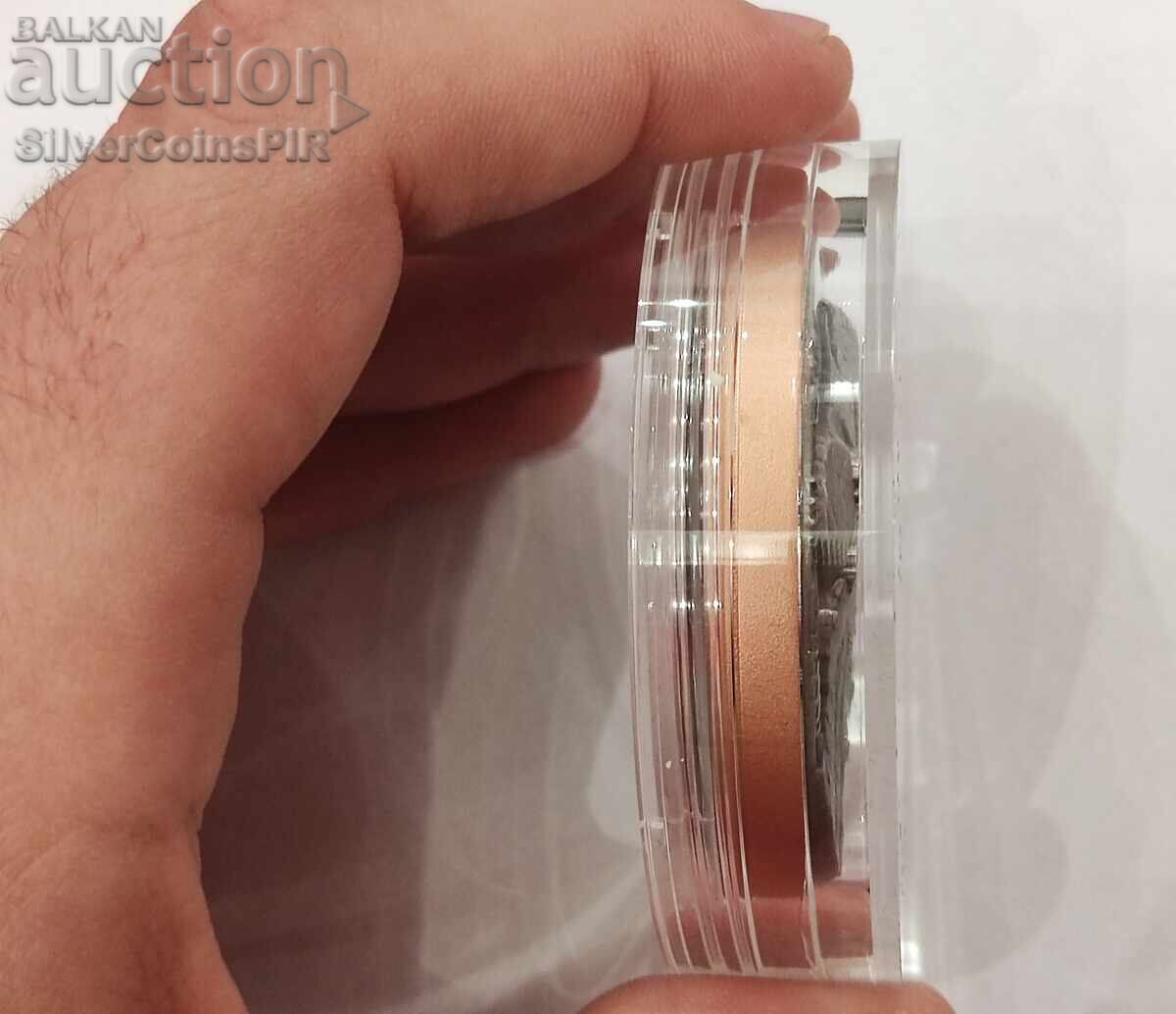 Silver 5 oz Tyrannosaurus Rex 2021 Ancient Giants Vanuatu - 7 Silver 5 oz Tyrannosaurus Rex 2021 Ancient Giants Vanuatu - 7