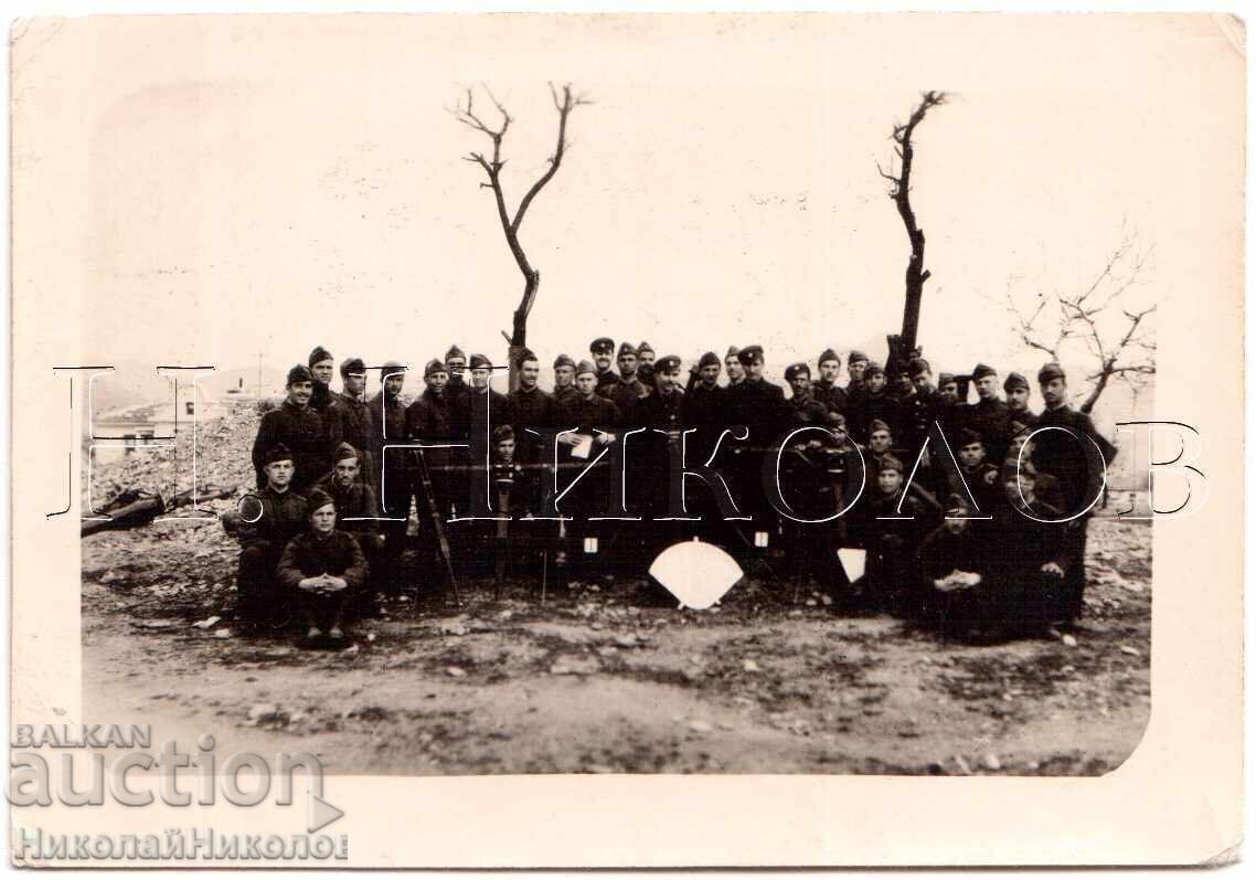 1947 ΜΙΚΡΗ ΠΑΛΙΑ ΦΩΤΟΓΡΑΦΙΑ ΣΛΙΒΕΝ ΣΤΡΑΤΙΩΤΙΚΟΙ 6ο ΣΥΝΤΑΓΜΑ ΤΕΧΝΙΚΟΥ Ε224