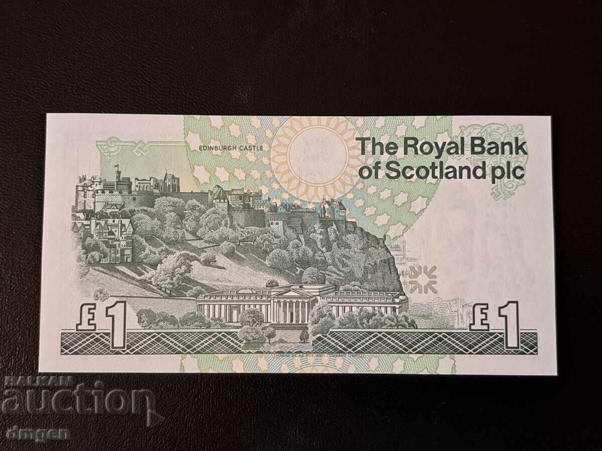1 λίβρα Σκωτία 2001 UNC με τιμή 11.00 BGN | € 5.62