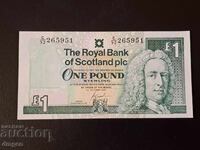 1 λίβρα Σκωτία 2001 UNC