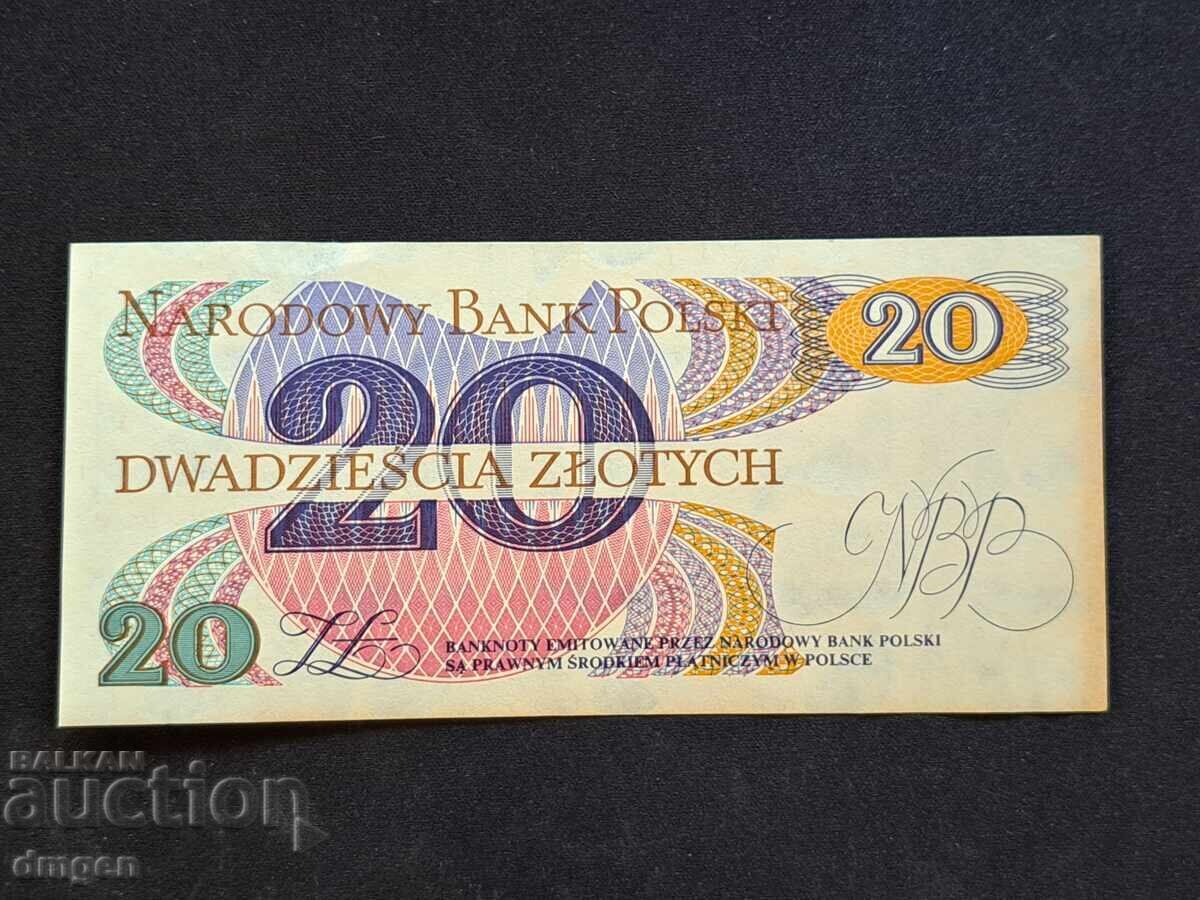 50 ζλότι Πολωνίας 1982 UNC με τιμή 2.00 BGN | € 1.02
