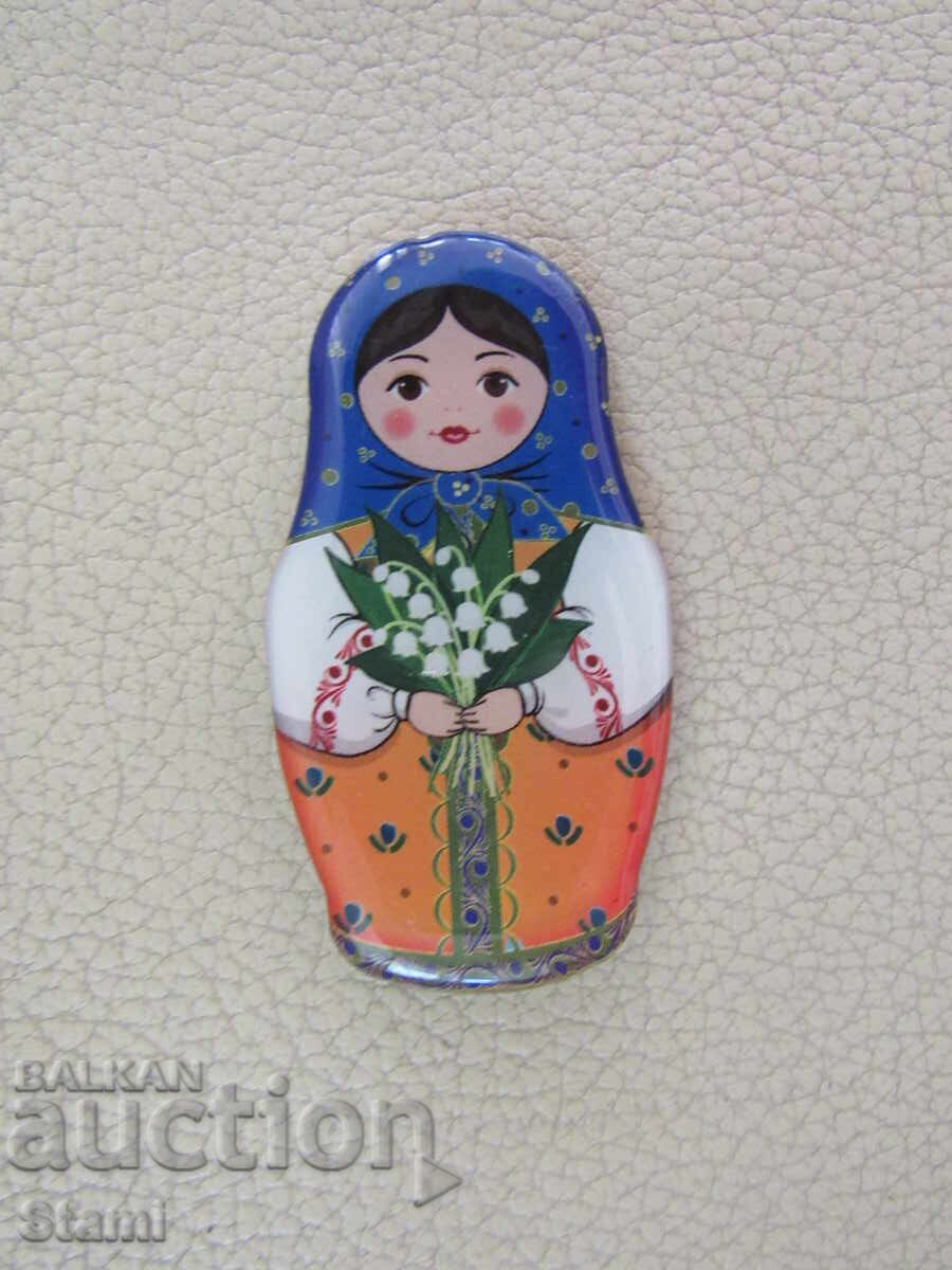 Δημοπρασία Αυθεντικός μαγνήτης matryoshka από τη σειρά Russia-2