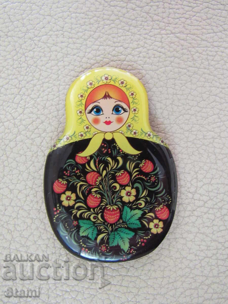 Authentic matryoshka magnet from Russia-series-2