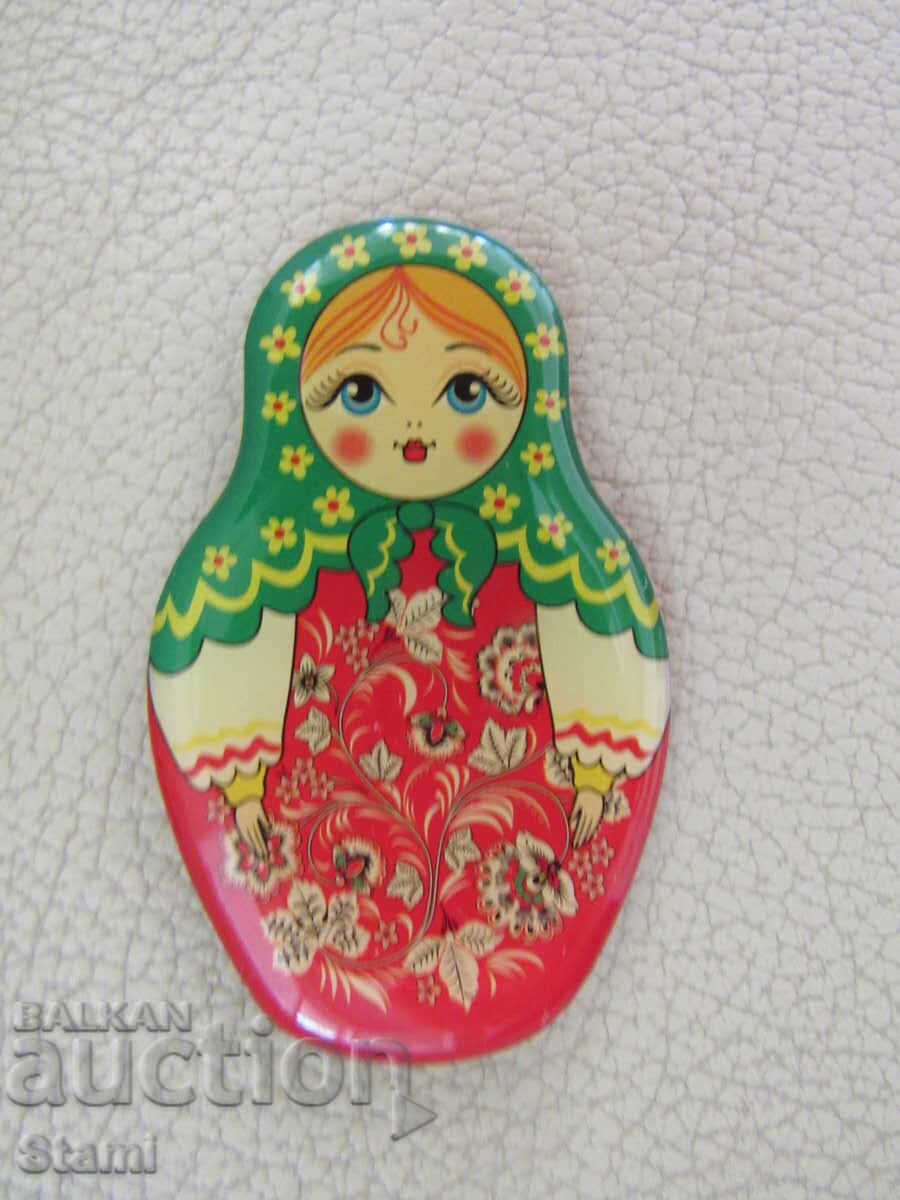 Автентичен магнит-матрьошка от Русия-серия-2 с цена 7.90 лв. | € 4.04 Автентичен магнит-матрьошка от Русия-серия-2 с цена 7.90 лв. | € 4.04