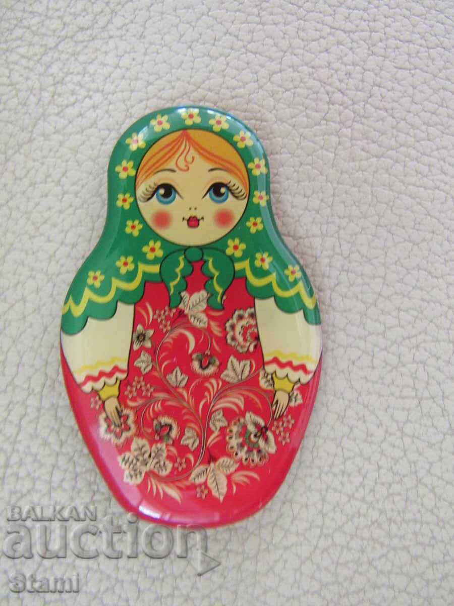 Аукцион Автентичен магнит-матрьошка от Русия-серия-2 Аукцион Автентичен магнит-матрьошка от Русия-серия-2