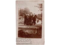 1922 FOTOGRAFIE VECHE VÂRȘEȚ PARCUL DE BAIE E239